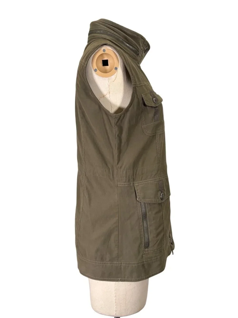 Kuhl Womens Rekon Cavas Utility Zip Up Vest Size Small - Picture 4 of 10